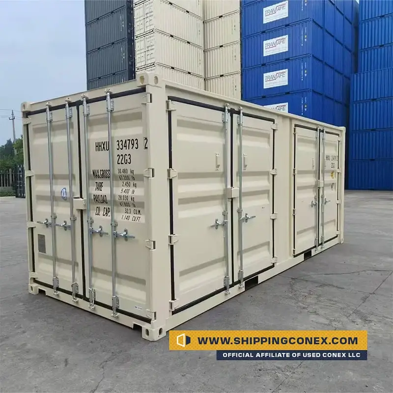 Open side shipping container 1