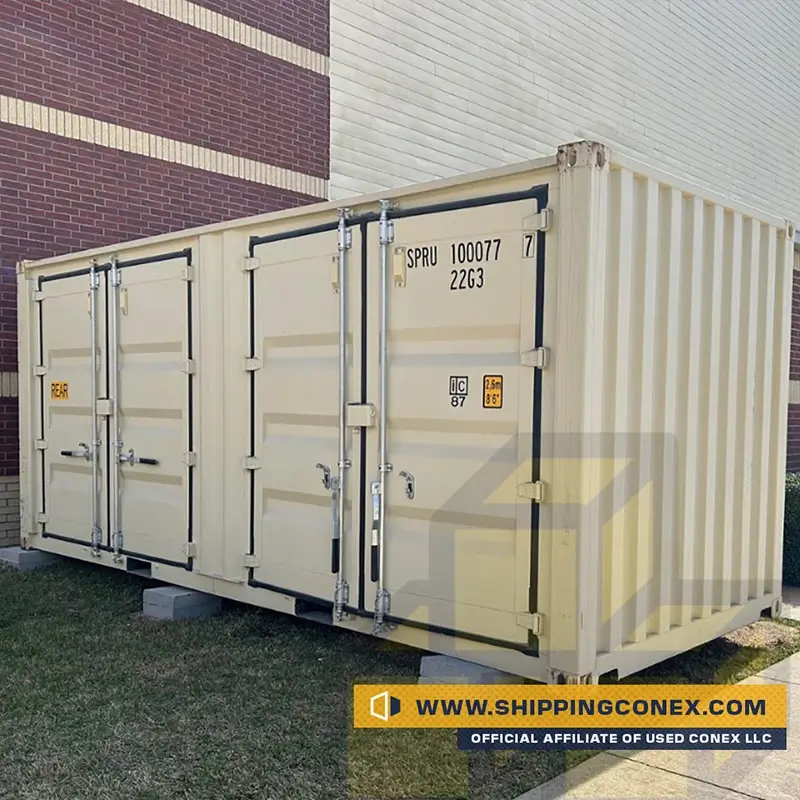Open side shipping container 2