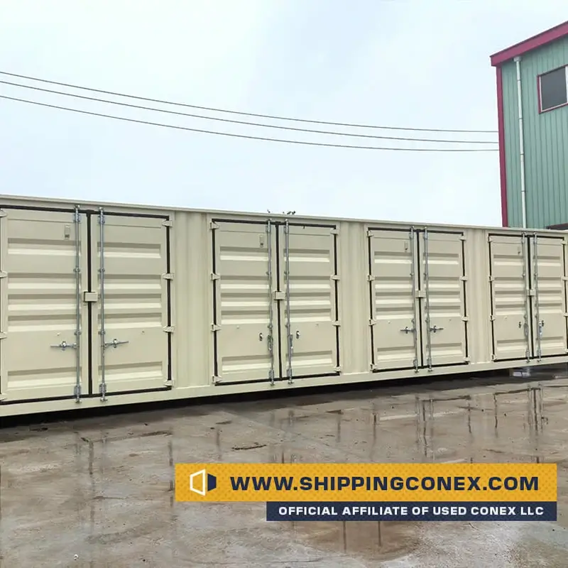open side shipping container 4