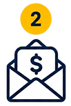Receive Your Invoice Icon
